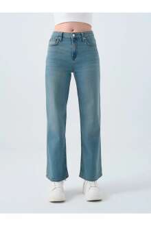 Loft Bella Salina Green Cast Wash Kadın Jean Pantolon - Loft (1)