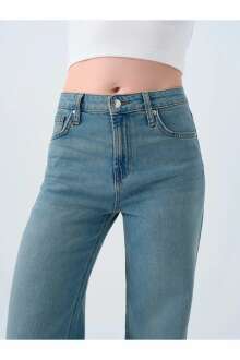 Loft Bella Salina Green Cast Wash Kadın Jean Pantolon - 4