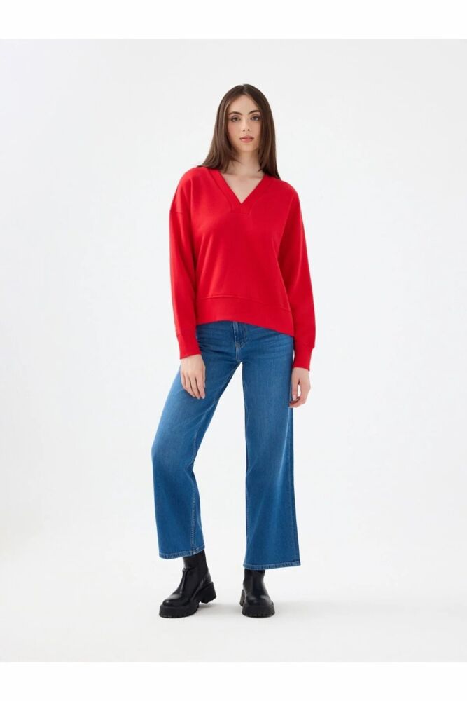 Loft Bella Salina Mid Blue Wash W Kadın Pantolon LF2038793