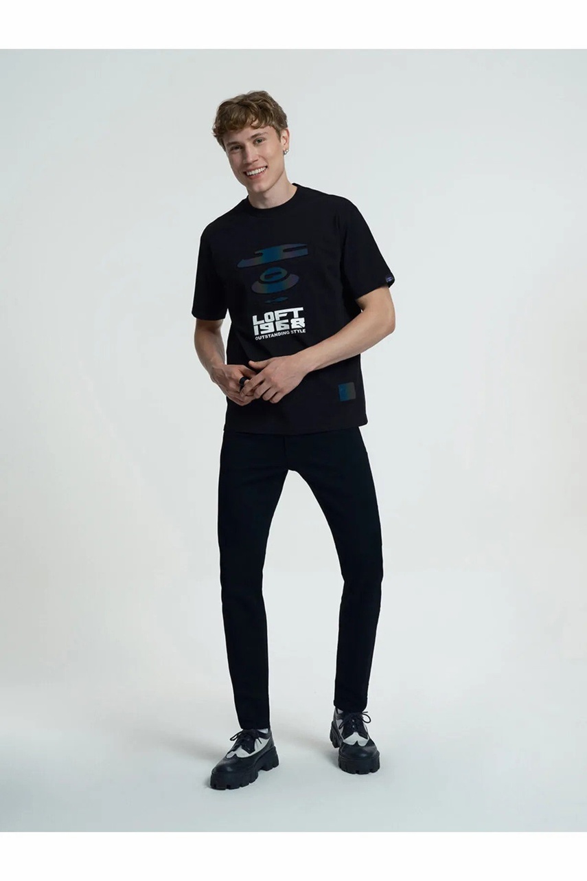 Loft Charly Black Erkek Jean Pantolon LF2034723 - 1