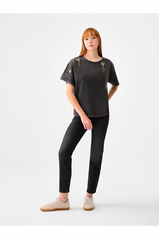 Loft Elena Emıly Antra Wash Kadın Jean Pantolon LF2037061 - 1