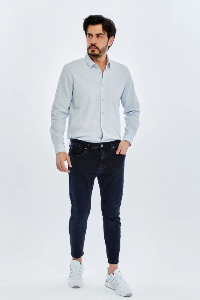 Loft Justin Enzo Blue Black Wash M Erkek Jean Pantolon LF2043526