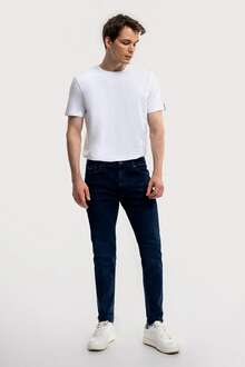 Loft Justın Martın Dark Blue Black Wash Erkek Jean Pantolon LF2035717 - 1