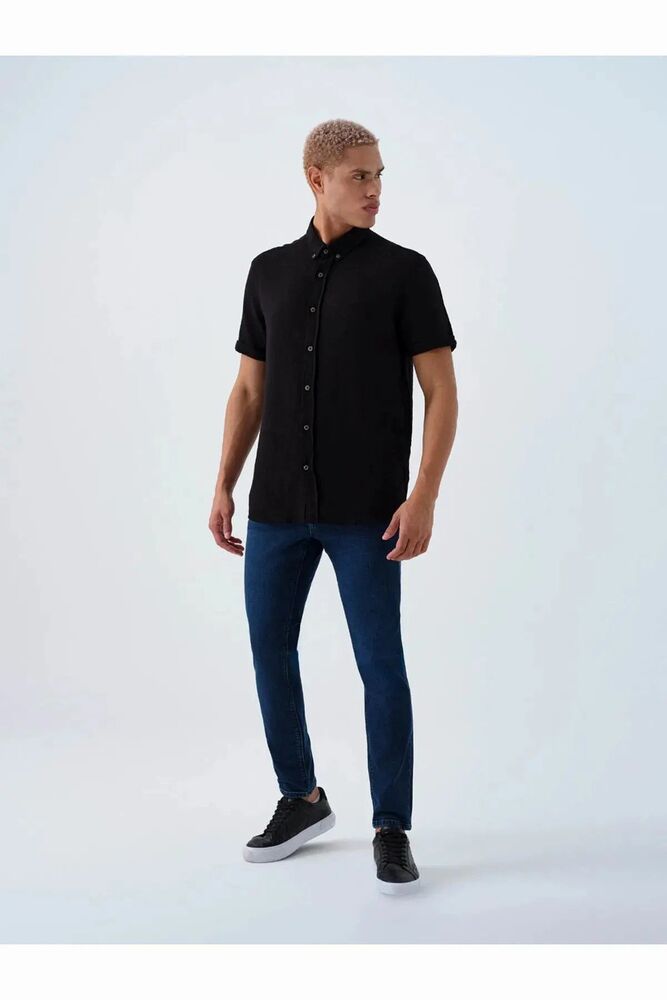 Loft Justın Torıno Blue Black Wash Erkek Jean Pantolon LF2039443 - 1