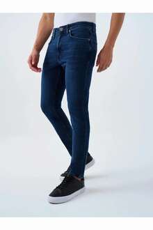 Loft Justın Torıno Blue Black Wash Erkek Jean Pantolon LF2039443 - 3
