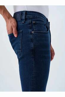 Loft Justın Torıno Blue Black Wash Erkek Jean Pantolon LF2039443 - 5