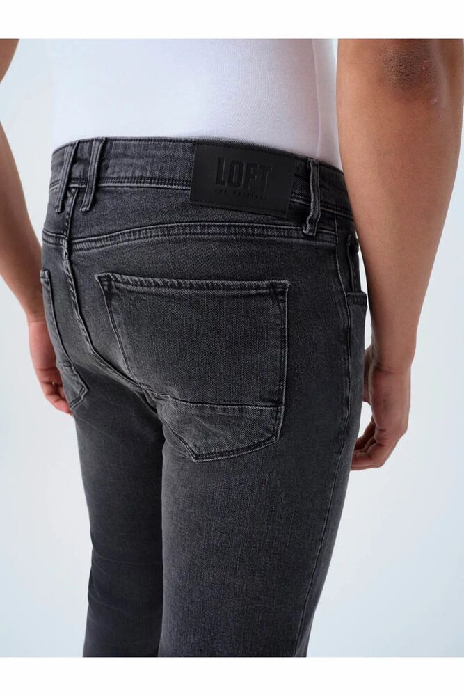 Loft Justın Torıno Grey Wash Erkek Jean Pantolon 15315406 - 5