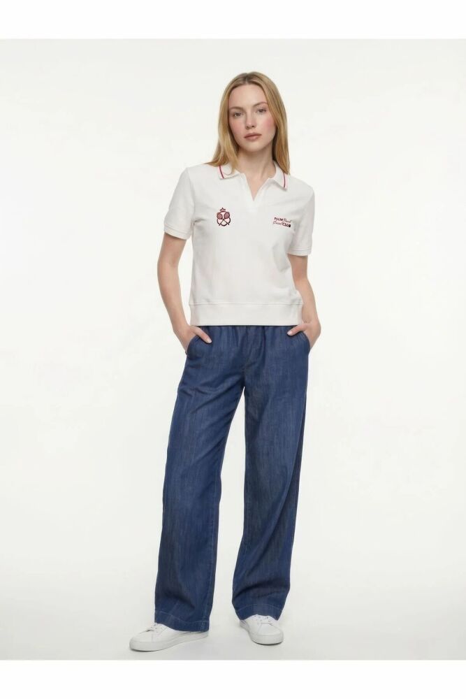 Loft Kadın Polo Yaka T-shirt LF2042835 (1)