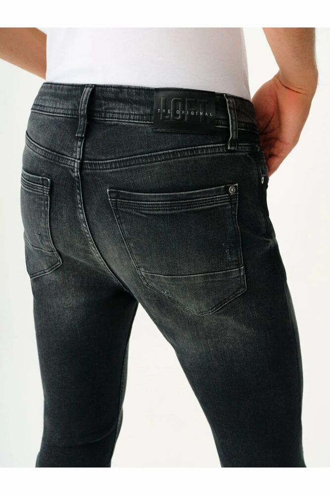 Loft Kort Wash Erkek Jean Pantolon LF2032701 - 5