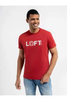 Loft Logo Erkek Tişört LF2035973 - 2
