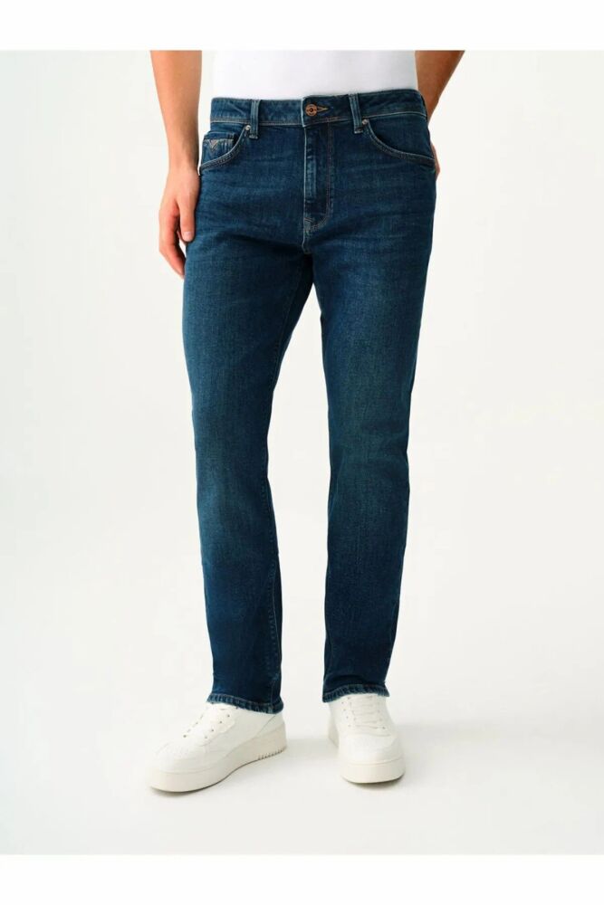 Loft Lucas Sımon Dark Wash Erkek Jean Pantolon LF2037331 (1)
