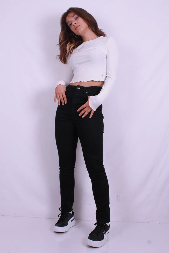 Loft Natalıe Mınael Black Wash Kadın Jean Pantolon LF2037054 - 1