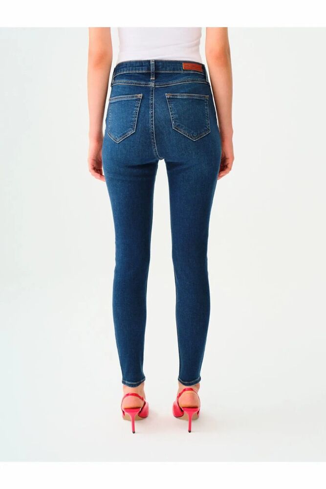 Loft Natalıe Mınael Dark Blue Wash Kadın Jean Pantolon LF2037056 - 3