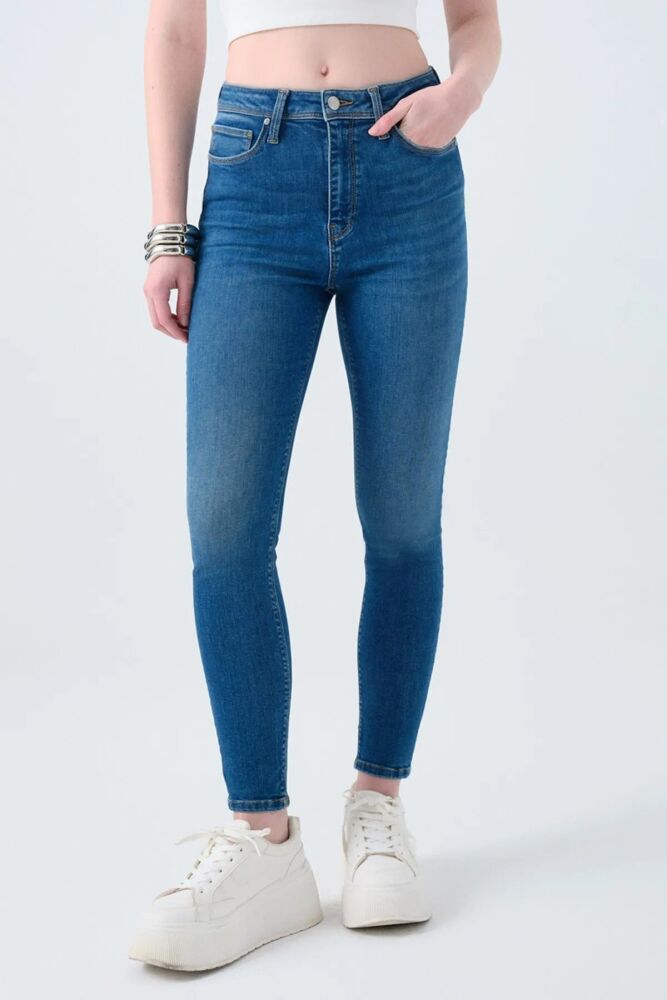 Loft Natalıe Mıneral Blue Wash Kadın Jean Pantolon LF2037057 - 2