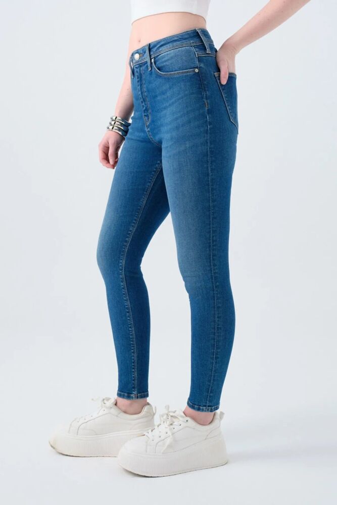 Loft Natalıe Mıneral Blue Wash Kadın Jean Pantolon LF2037057 - 3