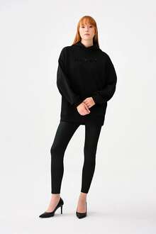 Loft Natalıe Nil Black Wash Kaplamalı Kadın Jean Pantolon LF2037503 - 1