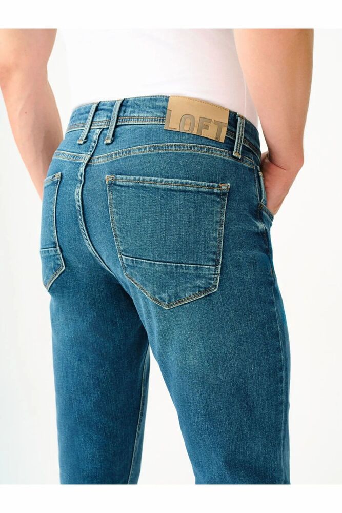 Loft Rıcardo Dante Green Wash Erkek Pantolon LF2037020 - 5