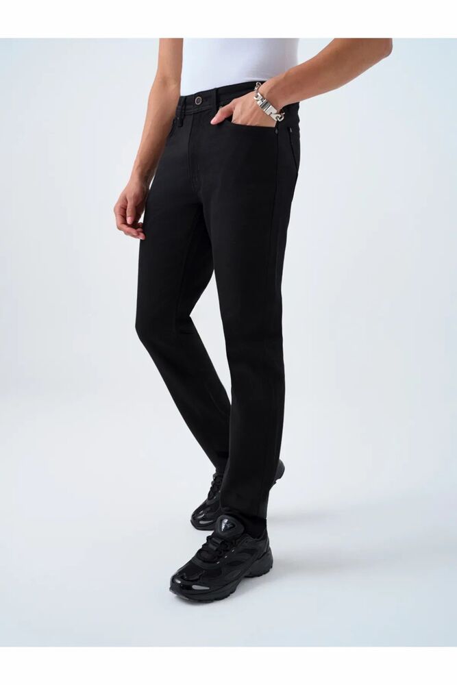 Loft Rıcardo Prıve Black Wash Erkek Jean Pantolon LF2034762 - 3