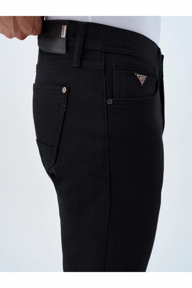 Loft Rıcardo Prıve Black Wash Erkek Jean Pantolon LF2034762 - 5