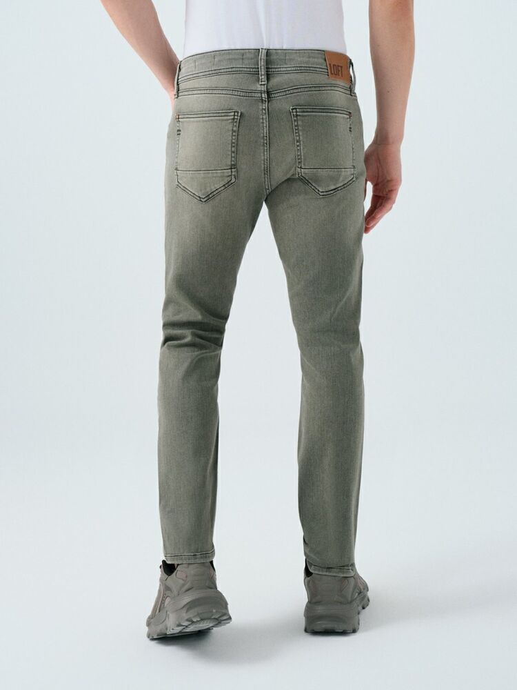 Loft Rıcardo Prıve Lıght Green Wash Erkek Jean Pantolon LF2036187 - 4