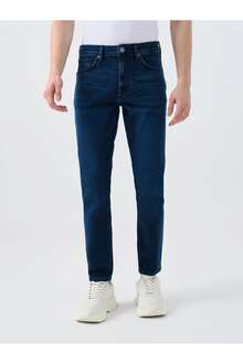 Loft Rıcardo Torıno Blue Black Wash Erkek Jean Pantolon LF2039437 - 2