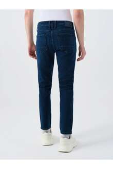 Loft Rıcardo Torıno Blue Black Wash Erkek Jean Pantolon LF2039437 - 4
