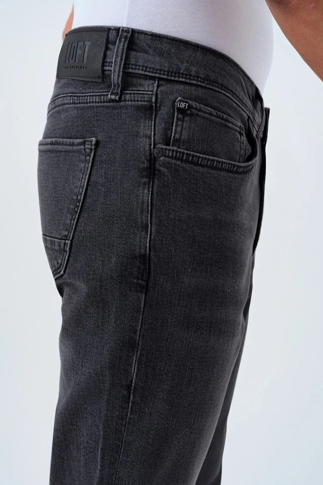 Loft Rıcardo Torıno Grey Wash Erkek Jean Pantolon LF2039462 - 5