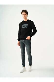 Loft Smoked Grey Wash Erkek Jean Pantolon LF2037012 - 1