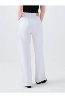 Loft Wıde Leg Helıos Whıte Wash Kadın Jean Pantolon LF2039976 - 4