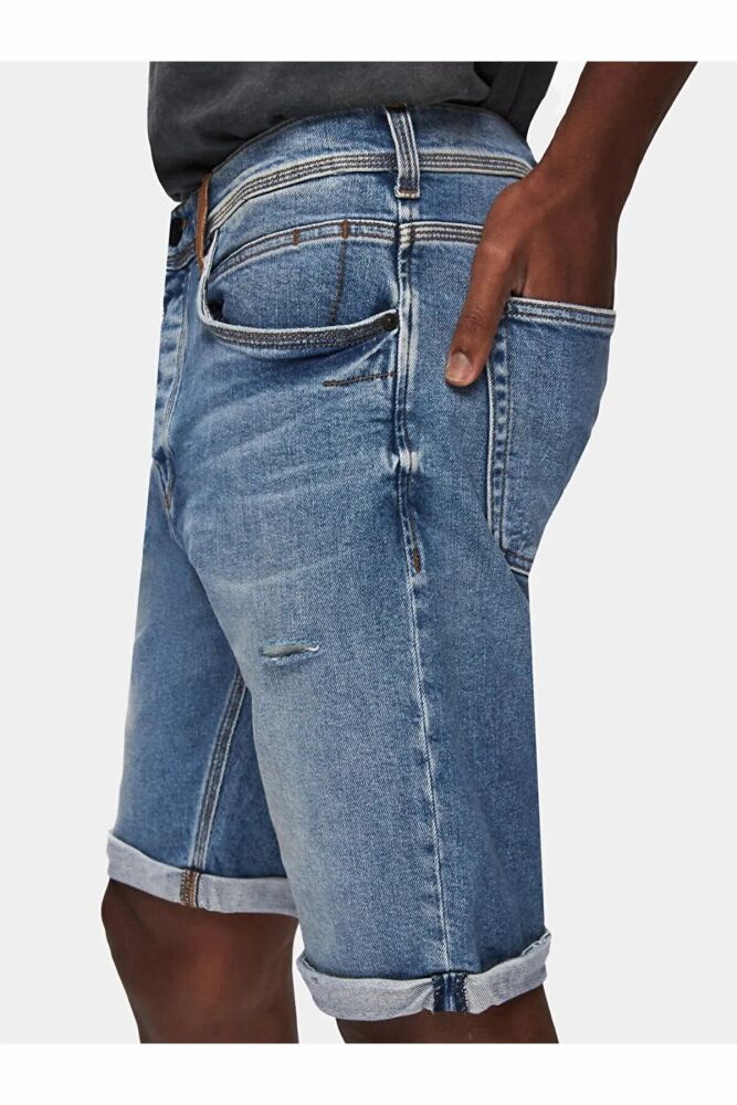Ltb Corvın Tarmo Wash Erkek Jean Şort - 5