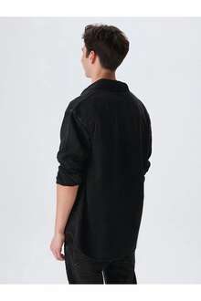 Ltb Jason Coal Black Wash Erkek Gömlek 01009610181523353854 - 4