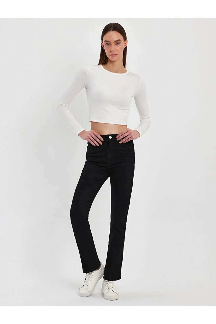 Ltb Jena Smart Black Wash Kadın Jean - 1