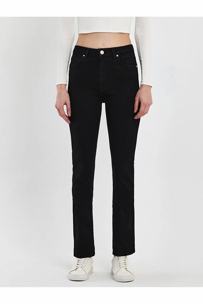 Ltb Jena Smart Black Wash Kadın Jean (1)