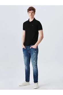 Ltb Kelebe Polo Yaka Erkek Tişört - 1