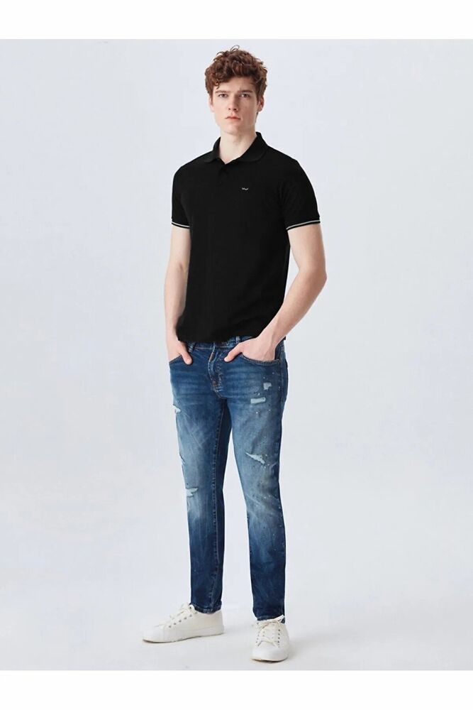 Ltb Kelebe Polo Yaka Erkek Tişört - 1