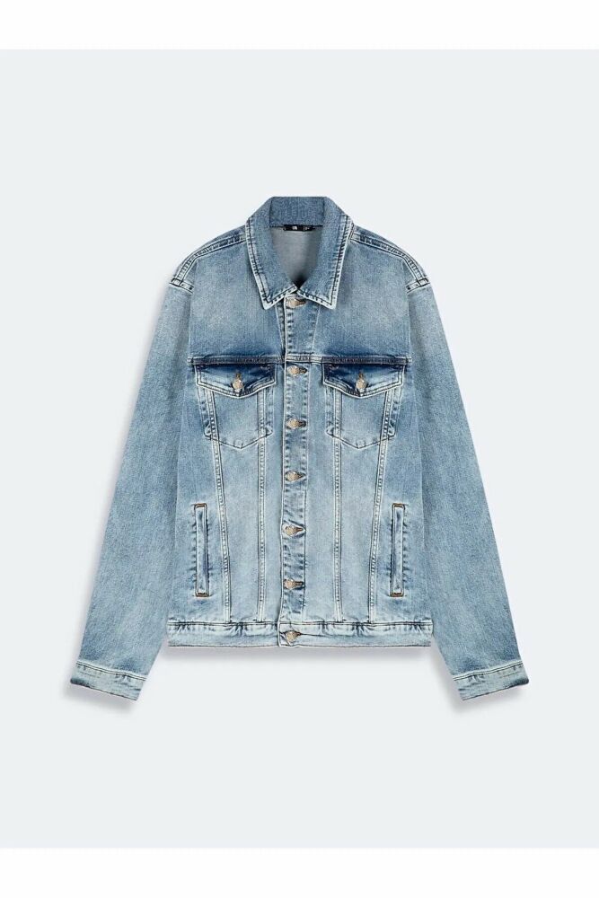 Ltb Sımeon Velan Wash Erkek Jean Ceket - 1