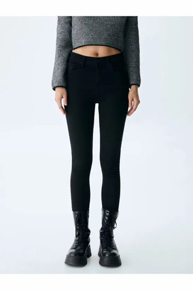 Ltb Tanya X Black Wash Kadın Jean Pantolon (1)