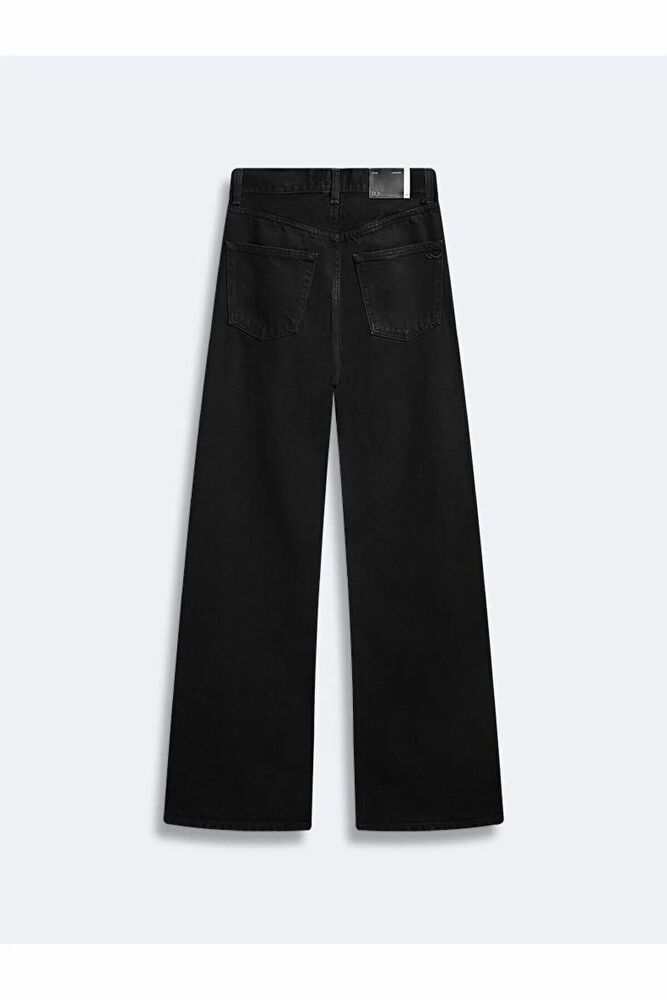 Ltb Vıonne H Black Wash Wide Leg Kadın Jean Pantolon - 2