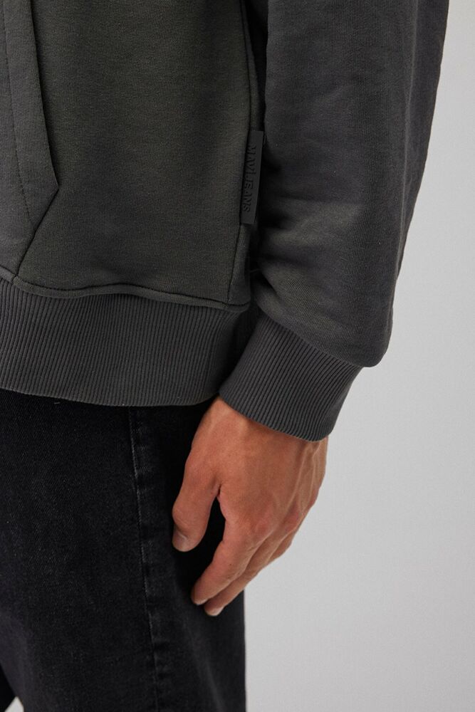 Mavi 1991 Kapüşonlu Koyu Gölge Gri Erkek Sweat 0S10166-70088 - 5