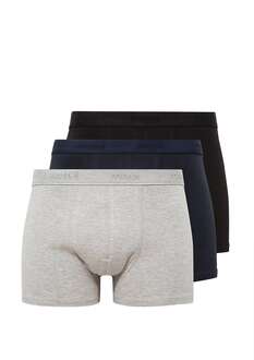 Mavi 3 Lü Paket Erkek Boxer 0911411-900 - 1