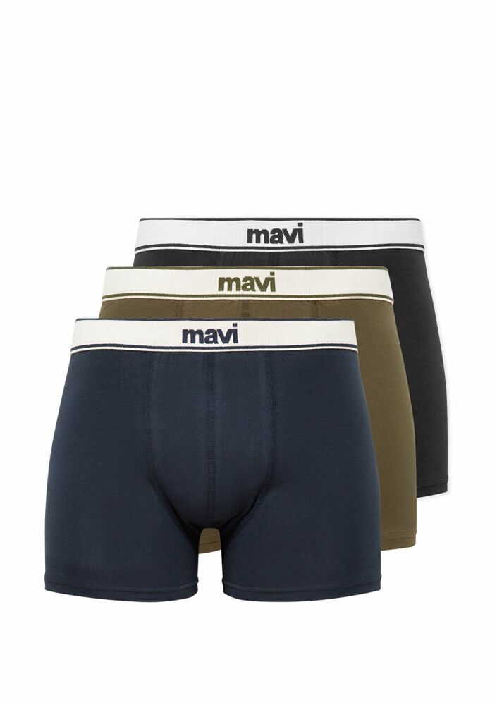 Mavi 3 Lü Paket Erkek Boxer 0911416-33648