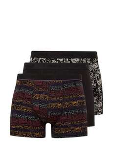 Mavi 3 Lü Paket Siyah Erkek Boxer 0911420-900 - 1