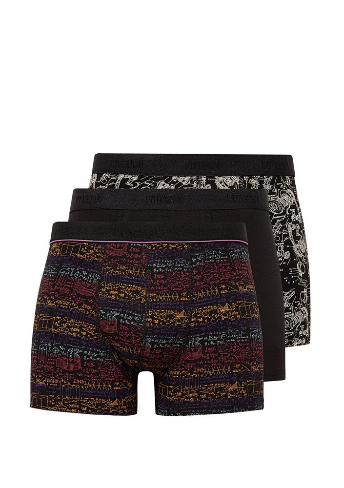 Mavi 3 Lü Paket Siyah Erkek Boxer 0911420-900 - 1