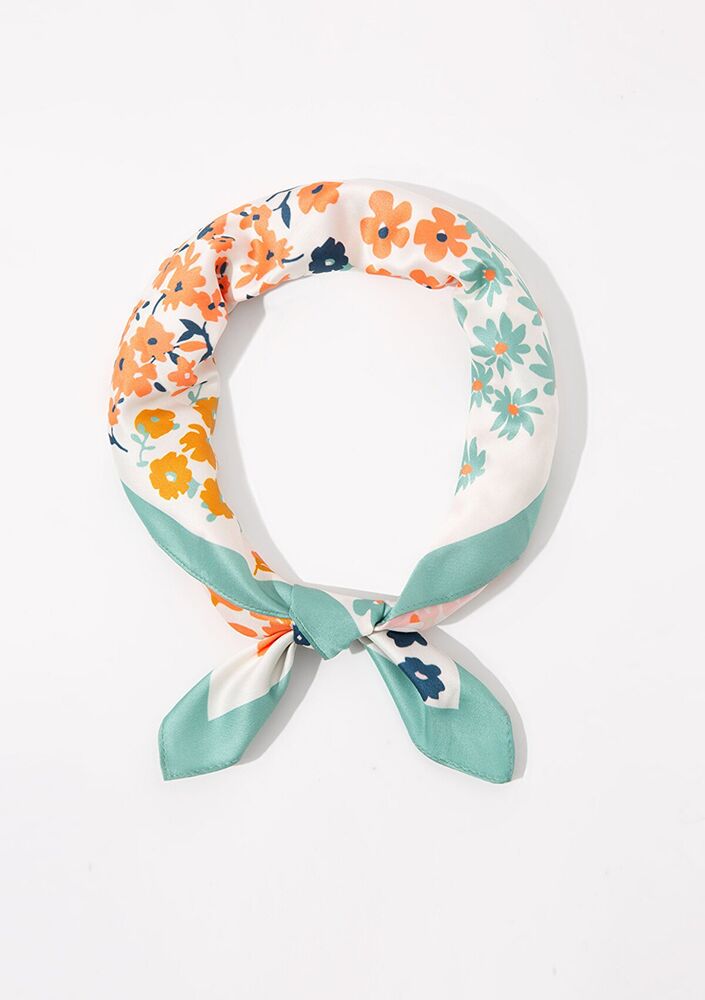 Mavi Açık Ekru Kadın Bandana 1912958-70053 - 2