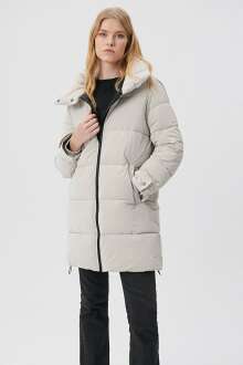 Mavi Açık Gri Kadın Mont 110853-70074 - Mavi (1)