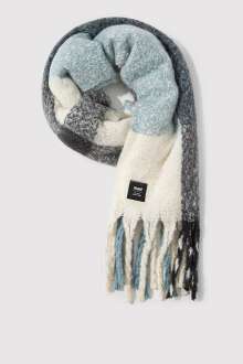 Mavi Açık Mavi Kadın Atkı 1912809-28616 - Mavi (1)