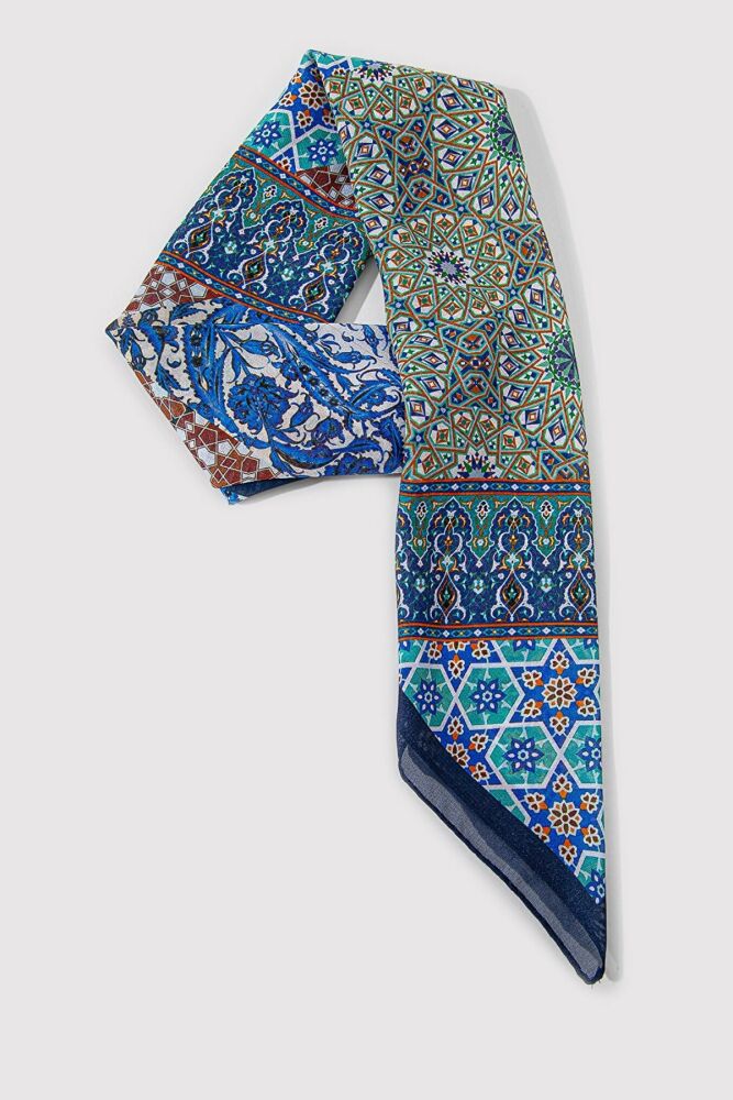 Mavi Açık Mavi Kadın Bandana 1911813-82050 - 2
