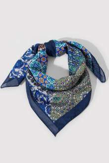 Mavi Açık Mavi Kadın Bandana 1911813-82050 - 3
