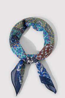 Mavi Açık Mavi Kadın Bandana 1911813-82050 - 4