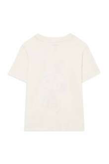 Mavi All Smıles Baskılı Hindistan Cevizi Çocuk Tişört 7610124-80194 - Mavi (1)